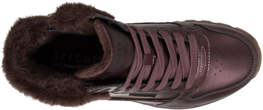 Skechers Winterlaarzen UNO RUGGED GALACTIC HEIGHTS Veterboots sneaker met sleehak