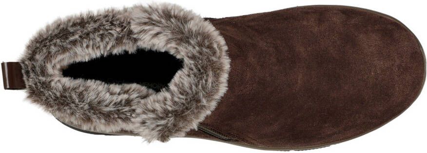 Skechers Winterlaarzen EASY GOING HIGH ZIP Winterlaars met faux-bont kraag