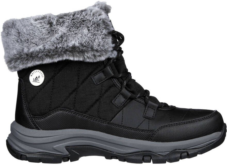 Skechers Winterlaarzen TREGO- met imitatiebontbeleg