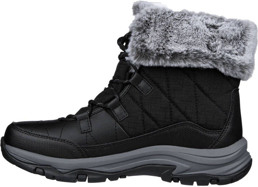 Skechers Winterlaarzen TREGO- met imitatiebontbeleg