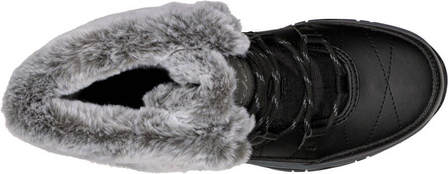 Skechers Winterlaarzen TREGO- met imitatiebontbeleg