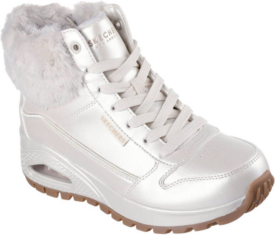 Skechers Winterlaarzen UNO RUGGED GALACTIC HEIGHTS Veterboots sneaker met sleehak