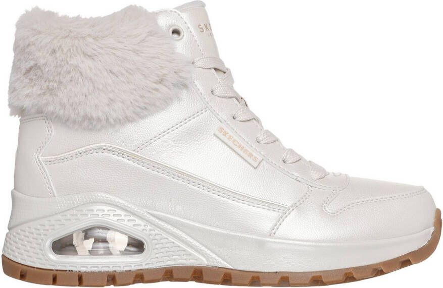 Skechers Winterlaarzen UNO RUGGED GALACTIC HEIGHTS Veterboots sneaker met sleehak