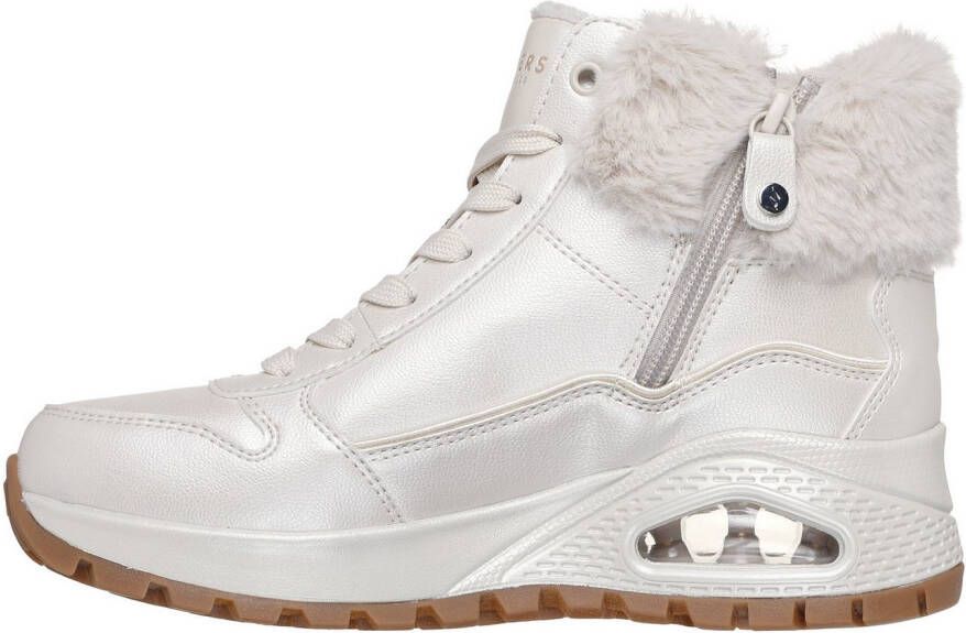 Skechers Winterlaarzen UNO RUGGED GALACTIC HEIGHTS Veterboots sneaker met sleehak