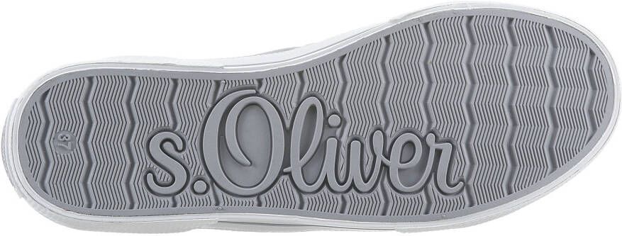 s.Oliver Instappers met logo op de ring