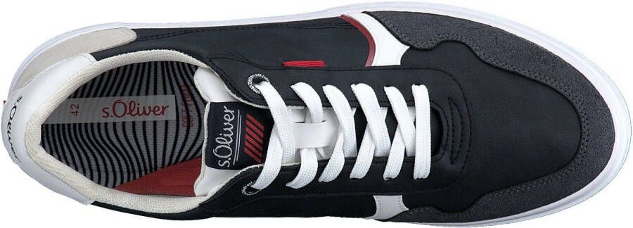 s.Oliver Sneakers met logo-opschriften