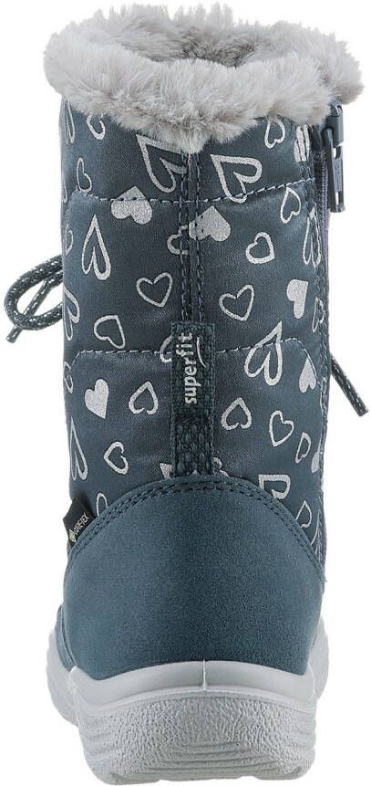 Superfit Winterlaarzen CRYSTAL WMS: middel Sneeuwlaarzen veterschoenen winterlaars met glitter