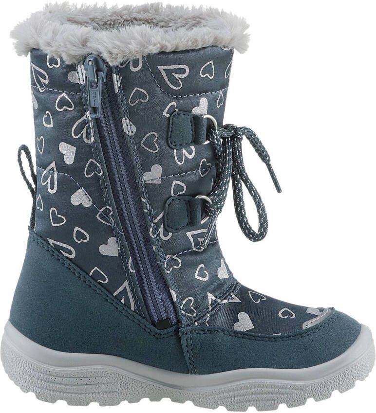 Superfit Winterlaarzen CRYSTAL WMS: middel Sneeuwlaarzen veterschoenen winterlaars met glitter