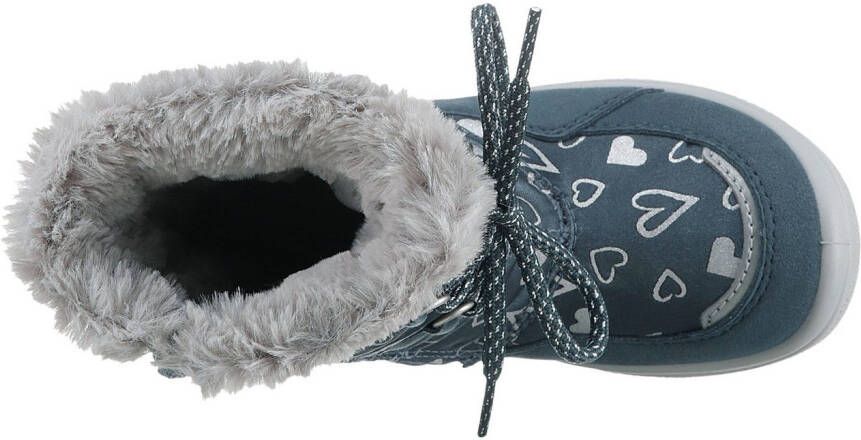 Superfit Winterlaarzen CRYSTAL WMS: middel Sneeuwlaarzen veterschoenen winterlaars met glitter