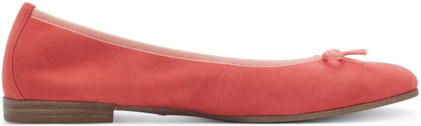 Tamaris Ballerina's blockhak business schoen instapschoen met schattige decoratieve strik