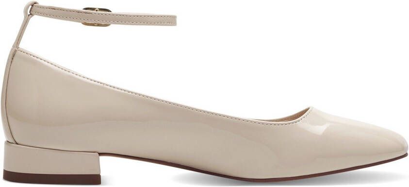 Tamaris Ballerina's Riemchen pumps flats platte schoenen in veganistische uitvoering