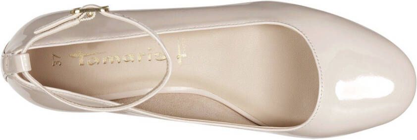 Tamaris Ballerina's Riemchen pumps flats platte schoenen in veganistische uitvoering