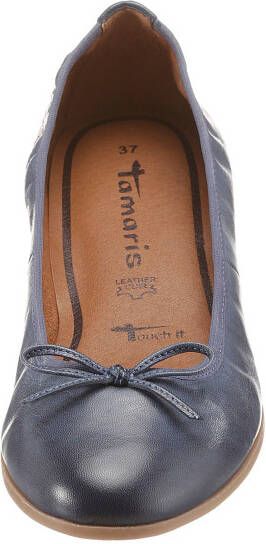 Tamaris Ballerina's Flats slipper businessschoen met decoratieve strik - Foto 12