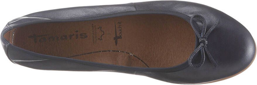 Tamaris Ballerina's Flats slipper businessschoen met decoratieve strik - Foto 10