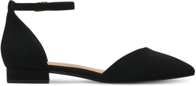Tamaris Ballerina's met riempje blokhak sandaal avondschoen met verstelbaar bandje