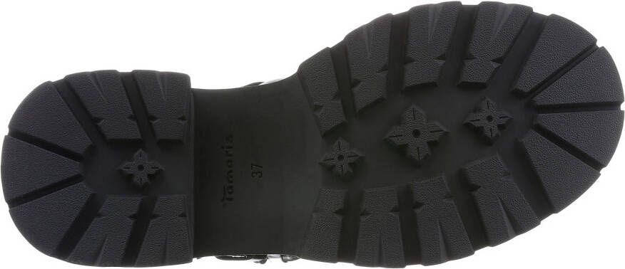 Tamaris Bikerboots met trendy siersluitingen