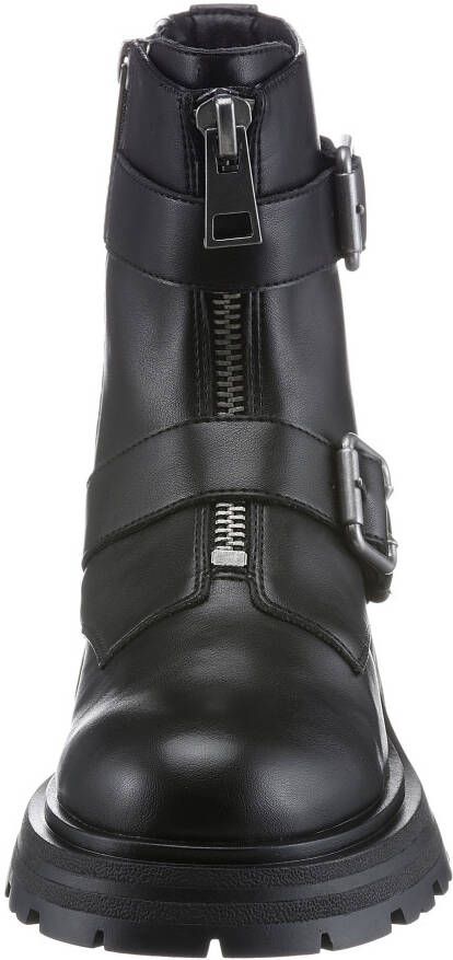 Tamaris Bikerboots met trendy siersluitingen