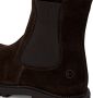 Tamaris dames Chelsea boot leren laarzen enkellaarzen dames M2542741 donkerbruin - Thumbnail 9