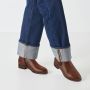 Tamaris Chelsea-boots blokhak basic enkellaarsjes met antiek finish - Thumbnail 3