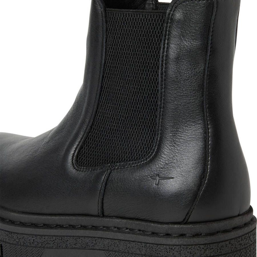 Tamaris Chelsea-boots plateau instaplaarzen enkellaarsjes met praktische aantreklus