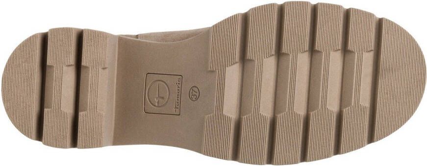 Tamaris Chelsea-boots met aanhaaklus en twee stretch-inzetten