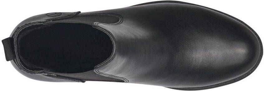 Tamaris Chelsea-boots blokhak laarsjes business schoen instapschoen aantrekband