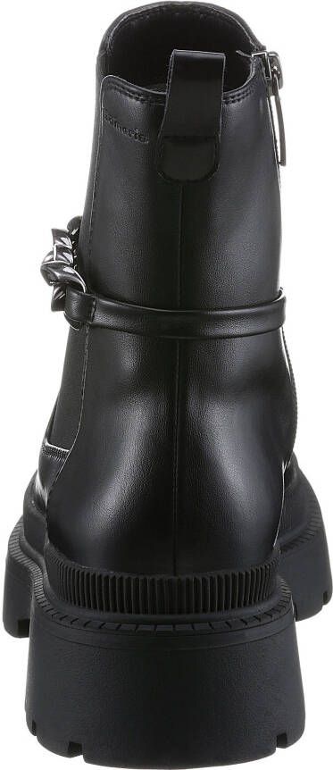 Tamaris Chelsea-boots met trendy sierketting