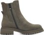 Tamaris Chelsea-boots blokhak combat boots enkellaars met stretch-inzet - Thumbnail 6