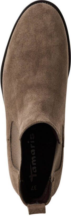 Tamaris Chelsea-boots blokhak laarsje zakelijke schoen in smalle vorm