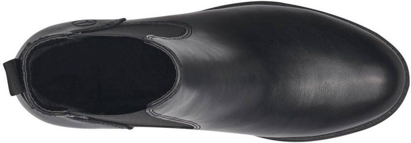 Tamaris Chelsea-boots blokhak laarsjes business schoen instapschoen aantrekband