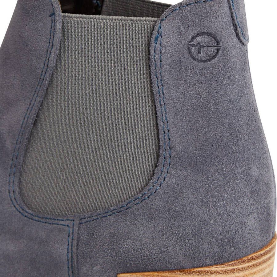 Tamaris Chelsea-boots cowboy enkellaars westernlaarzen met comfortabele stretch inzet