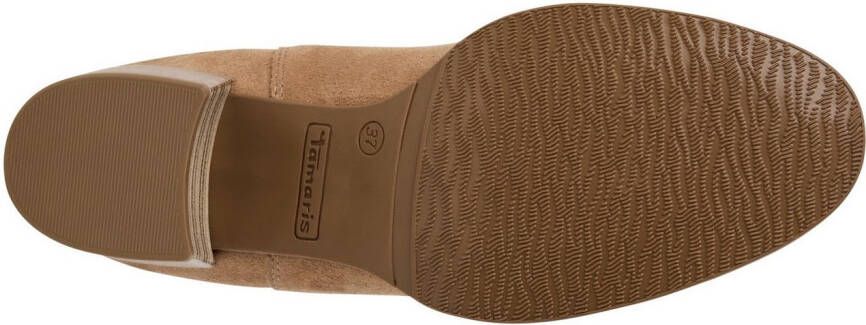 Tamaris Chelsea-boots cowboy enkellaars westernlaarzen met comfortabele stretch inzet