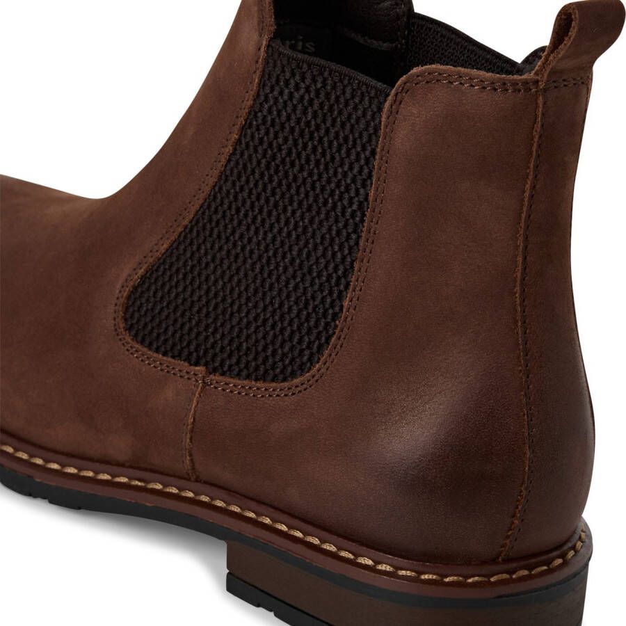 Tamaris Chelsea-boots hakken enkellaars zakelijke schoen instaplaarzen aantrek-lus