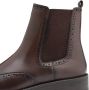 Tamaris Chelsea-boots hakken enkellaars zakelijke schoen met elegante lyra-perforatie - Thumbnail 5
