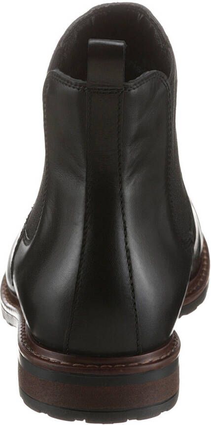 Tamaris Chelsea-boots blokhak business schoen comfortabele schoen in klassieke look