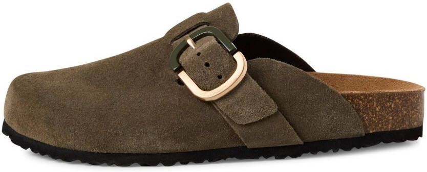 Tamaris Clogs huisschoen instapschoen comfortabele schoen met verstelbare gesp