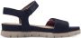 Tamaris COMFORT Essentials Dames Sandalen NAVY NUBUK - Thumbnail 5