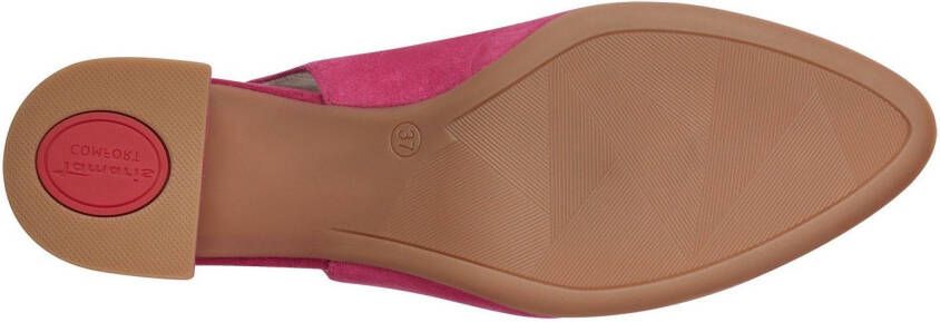 Tamaris COMFORT Slingback pumps avendschoen zomerschoen blokhak met hielband