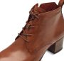 Tamaris Enkellaarsjes blokhak veterschoen business schoen met logo-embossing - Thumbnail 5