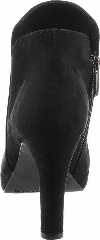 Tamaris Highheel-laarsjes avondmode hoge hakken enkellaarzen in vrouwelijke look