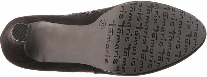 Tamaris Highheel-laarsjes avondmode hoge hakken enkellaarzen in vrouwelijke look