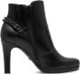 Tamaris Highheel-laarsjes stiletto hak avondschoen enkellaarsjes met banden op de hiel - Thumbnail 5