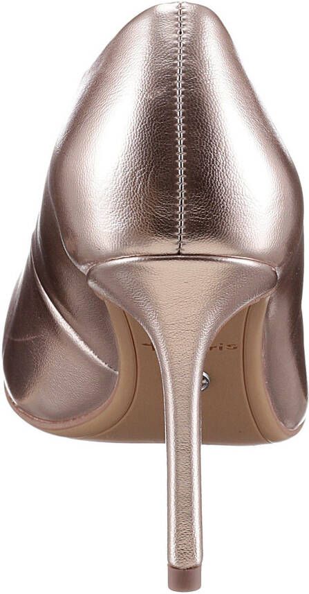 Tamaris Highheel-pumps in mooie metallic-look