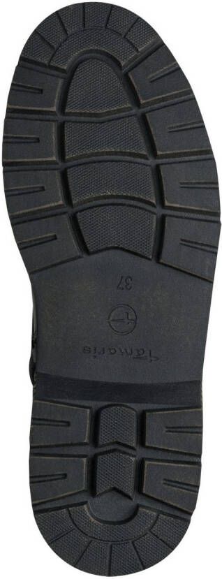 Tamaris Hoge veterschoenen blokhak veterlaarsje in trendy used look