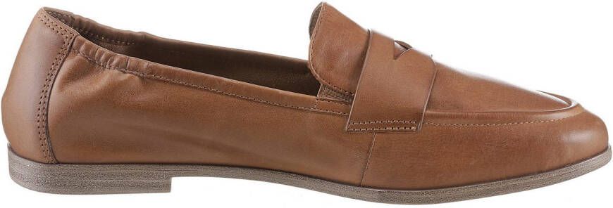 Tamaris Instappers blokhak zakelijke schoen met klassieke sierriem