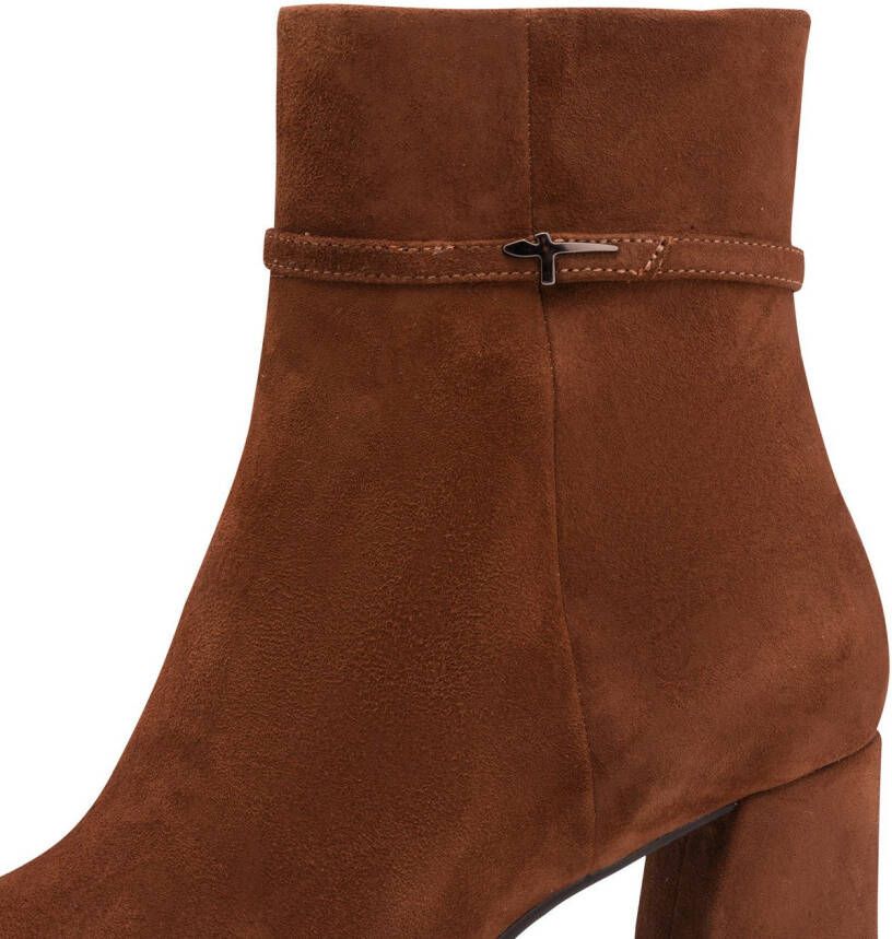 Tamaris Laarsjes blokhak business schoen avondschoen met touch it-uitrusting