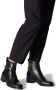 Tamaris Laarsjes blokhak business schoen ankleboots met t-logo decoratie - Thumbnail 8