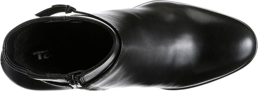 Tamaris Laarsjes blokhak business schoen avondschoen met elegante decoratieve band