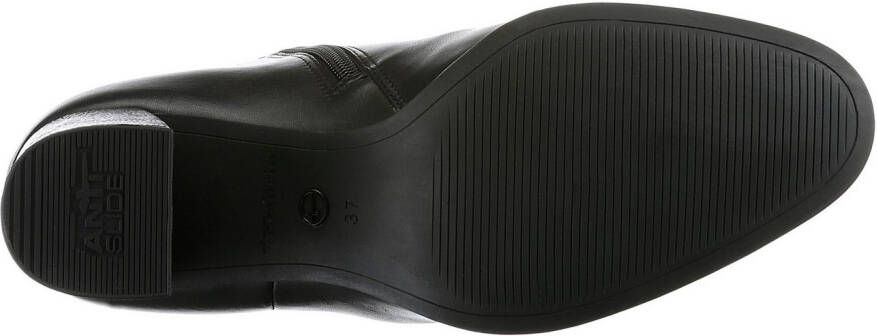Tamaris Laarsjes blokhak business schoen avondschoen met elegante decoratieve band