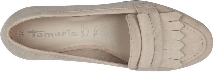Tamaris Loafers slipper business schoen met modieuze tassel smalle vorm